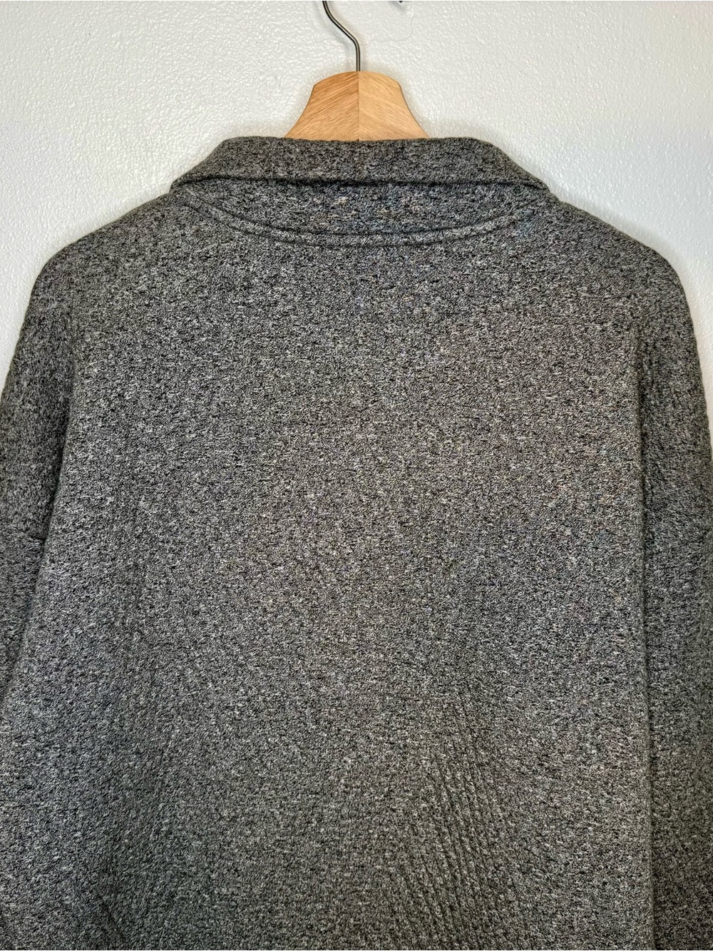 GapFit Quilted Jacquard Half-Zip Pullover New Heather Gray Womens Size Large NWT - Picture 10 of 16